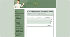 Desktop Screenshot of mathscitutor.com